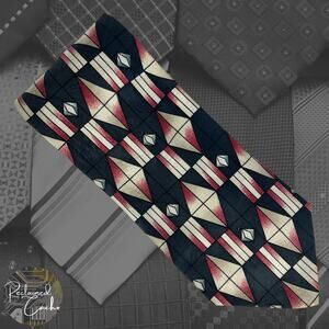 Geometric Pattern Tie
